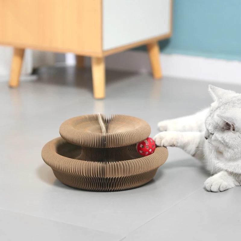 FoldPlay™ Interactive Cat Tunnel Bed