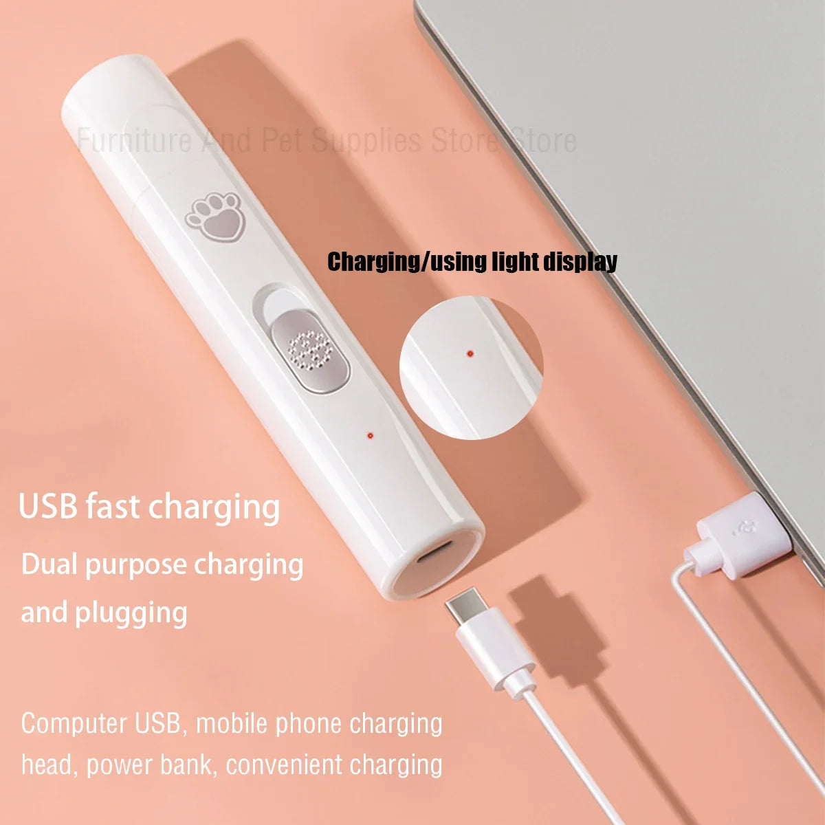 PetCare Smooth™ Electric Nail Grinder for Dogs & Cats