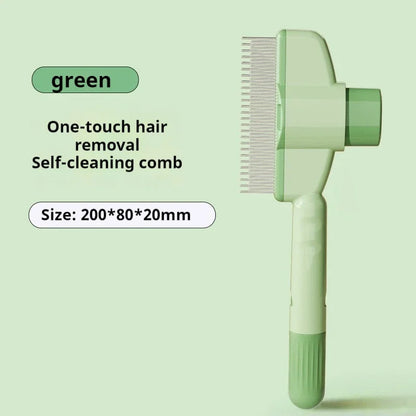FurEase™ Self-Cleaning Pet Grooming Brush