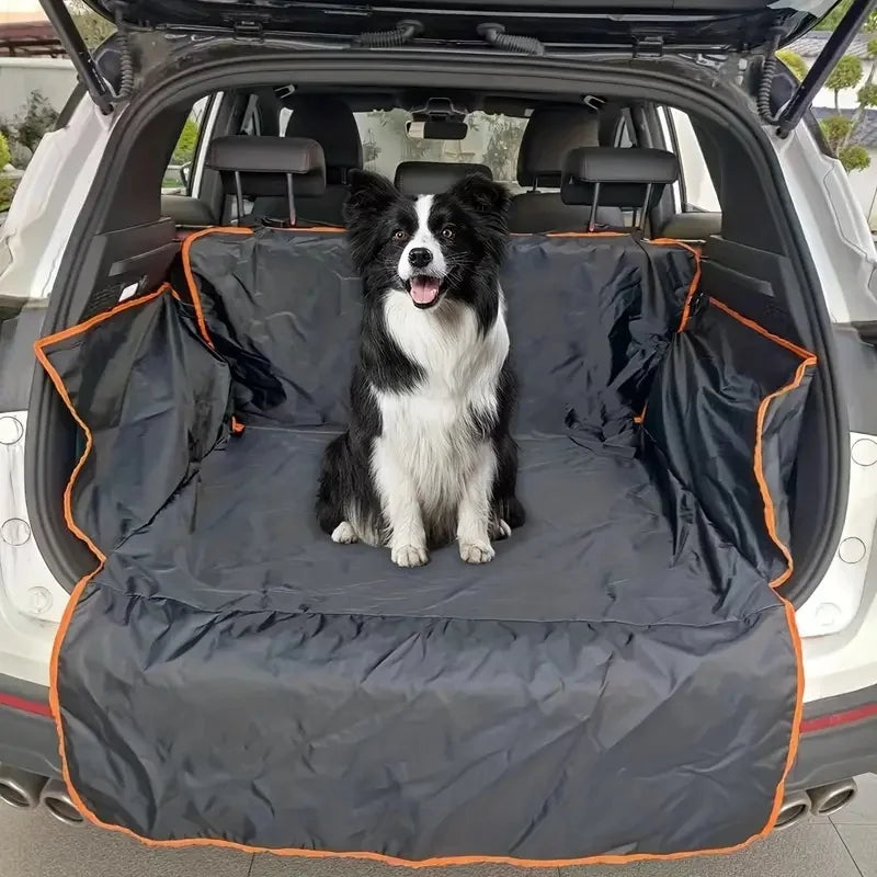 Premium Waterproof Dog Car Seat Cover for SUVs & Trunks