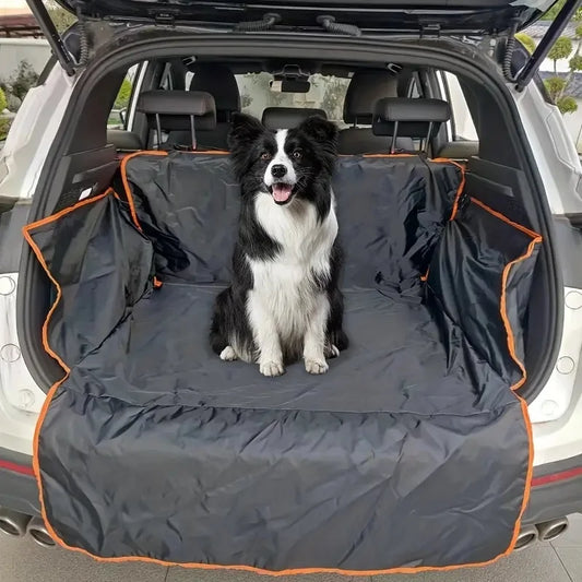 Premium Waterproof Dog Car Seat Cover for SUVs & Trunks