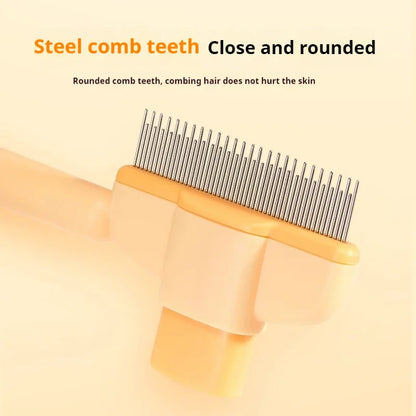 FurEase™ Self-Cleaning Pet Grooming Brush