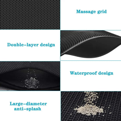 CleanStep™ Double-Layer Cat Litter Mat