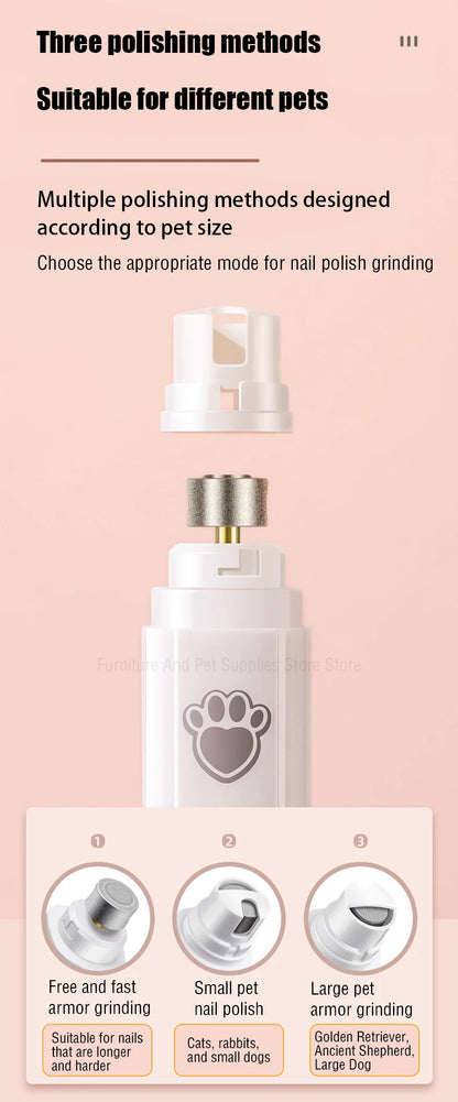 PetCare Smooth™ Electric Nail Grinder for Dogs & Cats