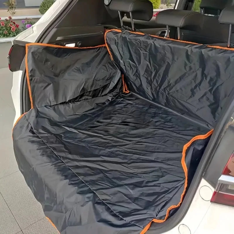 Premium Waterproof Dog Car Seat Cover for SUVs & Trunks