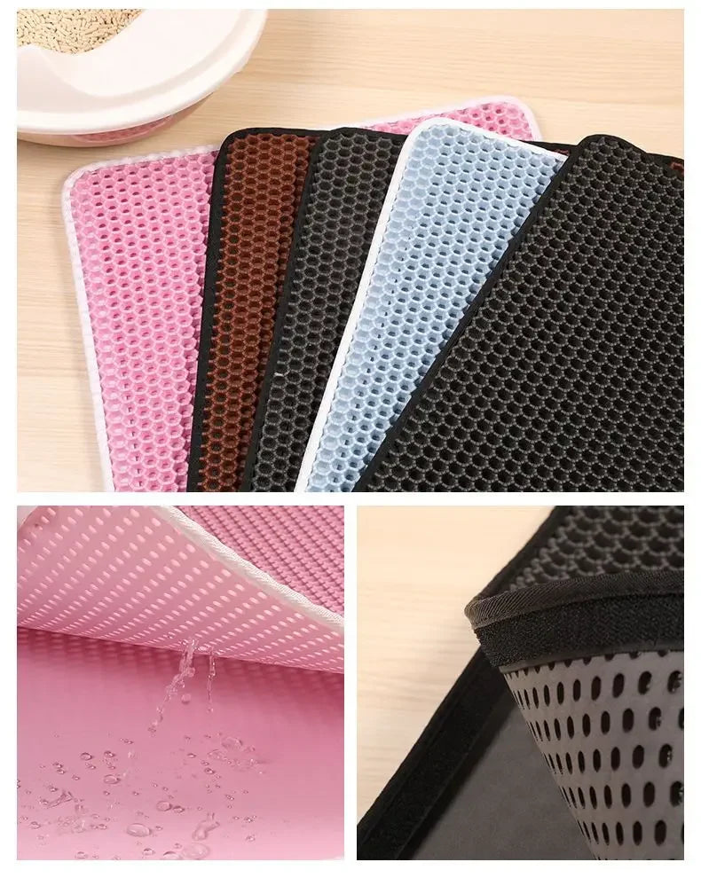 CleanStep™ Double-Layer Cat Litter Mat