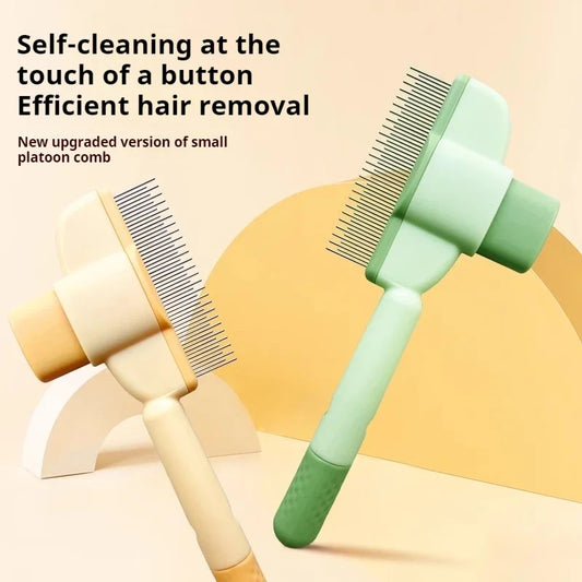 FurEase™ Self-Cleaning Pet Grooming Brush