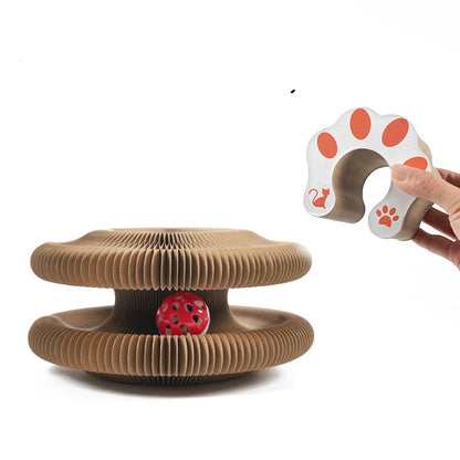 FoldPlay™ Interactive Cat Tunnel Bed