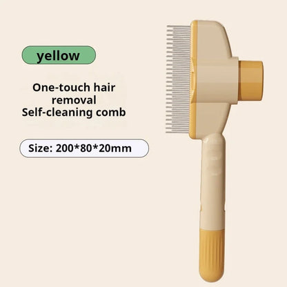 FurEase™ Self-Cleaning Pet Grooming Brush