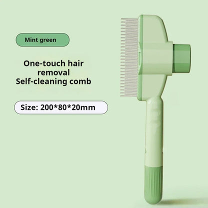 FurEase™ Self-Cleaning Pet Grooming Brush