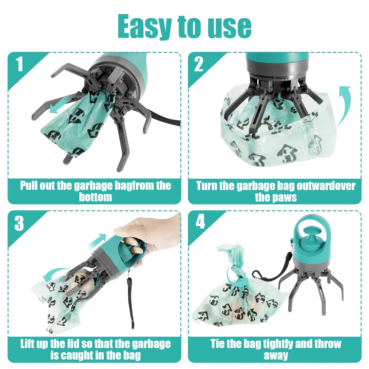CleanWalk™ Portable Poop Scooper