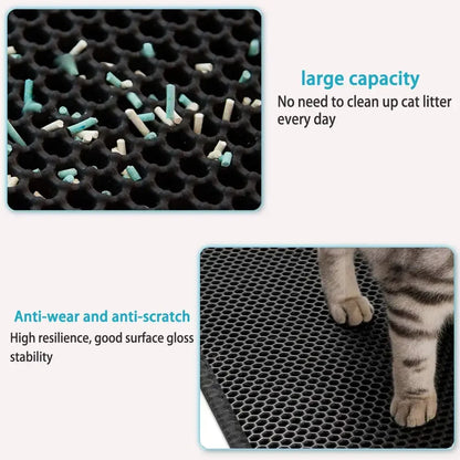 CleanStep™ Double-Layer Cat Litter Mat