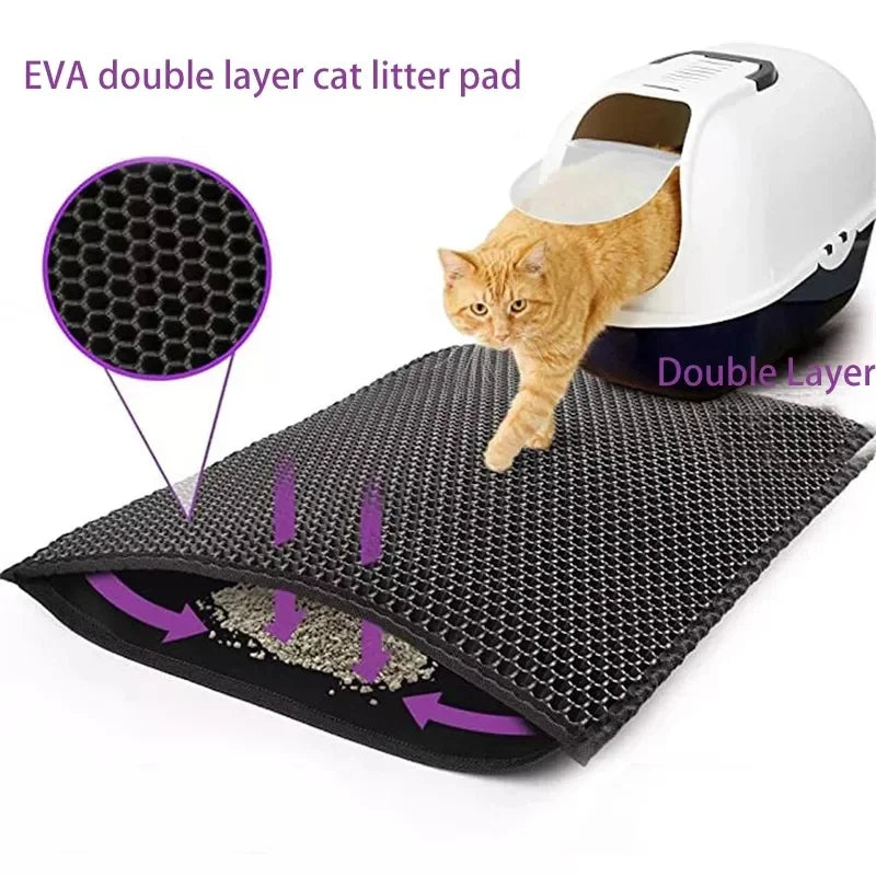 CleanStep™ Double-Layer Cat Litter Mat