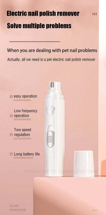 PetCare Smooth™ Electric Nail Grinder for Dogs & Cats