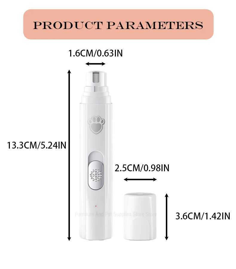 PetCare Smooth™ Electric Nail Grinder for Dogs & Cats